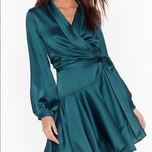FLASH SALE! ⚡️ NastyGal Wrap Dress